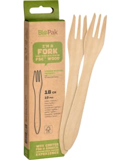 Duni Biopak Grand 10 pcs 18cm waxed wooden spoon Main Image