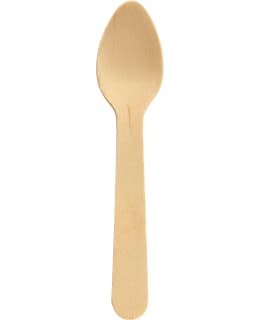 BIOPAK 11CM 30KPL VAHATTU KAHVILUSIKKA Main Image