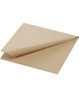 DUNI Bio Natural Brown 24x24 cm 20 kpl lautasliina Main Image