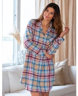 TROFE 65242-1111-XL N.FLANNEL NIGHTSHIRT Main Image