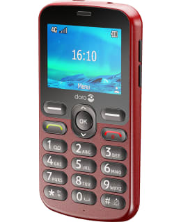 DORO 1881 4G PUNAINEN PUHELIN Main Image