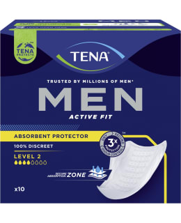 TENA FOR MEN LEVEL 2 10 KPL INKONT.SUOJA Main Image
