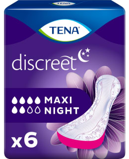 TENA LADY 6 KPL MAXI NIGHT Main Image