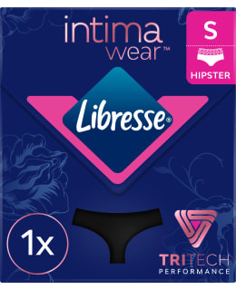 LIBRESSE MUSTA S KUUKAUTISALUSHOUSUT Main Image