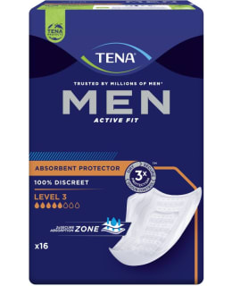 TENA MEN ACTIVE FIT L3 16 PADS Main Image