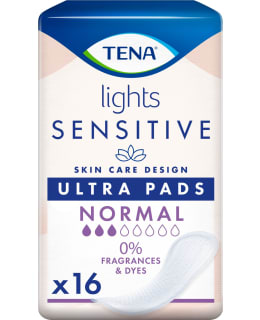 TENA LIGHTS SENSITIVE ULTRA NORMAL 16 Main Image