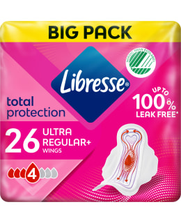 LIBRESSE ULTRA+ WINGS 26 PADS Main Image
