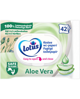 LOTUS ALOE VERA 42 KPL KOSTEA WC-PAPERI Main Image
