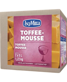 IsoMitta Toffee Mousse 2 x 0,61 kg Main Image