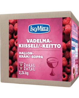 IsoMitta Vadelmakiisseli 2 x 1,12 kg Main Image