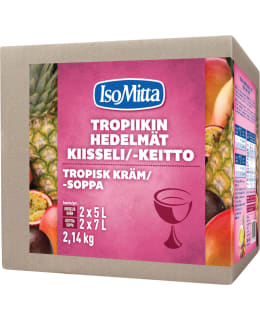 IsoMitta Tropiikin hedelmätkiisseli 2 x 1,07 kg Main Image