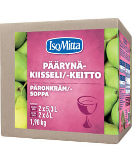 IsoMitta Päärynäkiisseli 2 x 0,95 kg Main Image