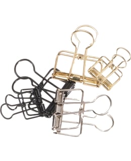 BOOKBINDERS 126880 WIRE CLIP M GOLD 10 P Main Image
