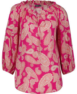 LAV BY LASESSOR TILDA BLOUSE-690-M Main Image