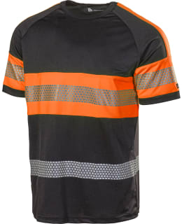 L.BRADOR 6110P MUSTA/ORANSSI T-PAITA XL Main Image