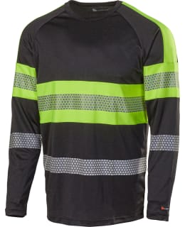 L.BRADOR 6111P MUSTA/KELT T-PAITA S Main Image