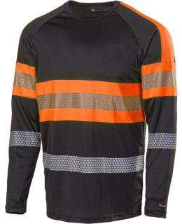 L.BRADOR 6111P MUSTA/ORANSSI T-PAITA S Main Image