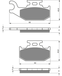 GOLDFREN JARRUPALAT 205 CERAMIC CARBON A Main Image