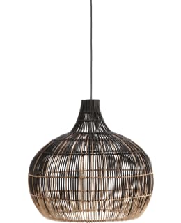 PR HOME MARTHA NAT/BLK 50CM PEND.LIGHT Main Image