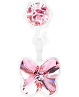 BLOMDAHL PEND BUTTERF ROSE 4/5MM KORVAK Main Image