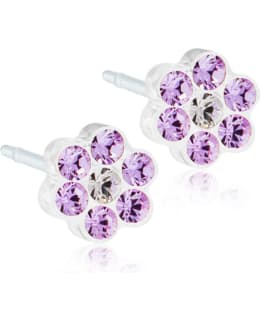 BLOMDAHL MP DAISY 5MM VIOLET/CRYSTAL KK Main Image