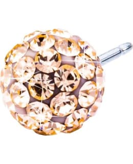 BLOMDAHL CRYSTAL BALL GLD ROSE 8MM KK Main Image