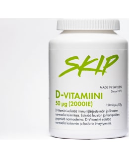 SKIP D-VIT 50 ΜG 120KAPS RAVINTOLISÄ Main Image