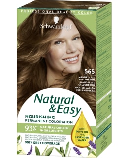 Schwarzkopf Natural & Easy 565 Manteli Vaalea Kullanruskea hiusväri Main Image