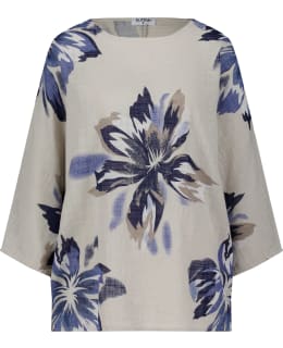 ELITZIA 651456_003PRE-XL W.PRINTED TOP Main Image