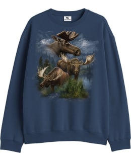 WALK 652527_009PRE-D.BLU-M M SWT.SHIRT Main Image