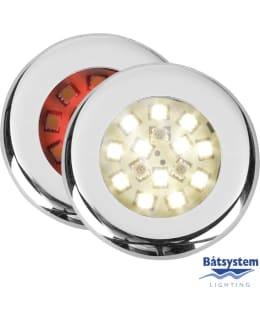 NOVA SMD LED, CHROME SWITCH RED/WH Main Image