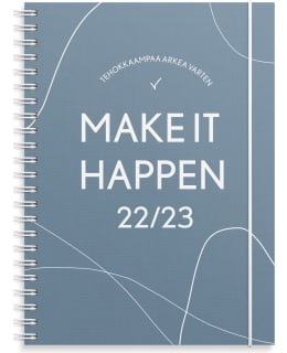 Burde Make It Happen sininen 2022-2023 lukuvuosikalenteri Main Image