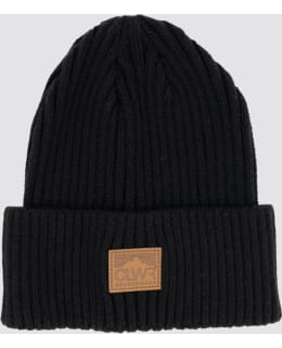 COLOURWEAR BADGE BEANIE 7010344 BLK OS Main Image