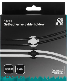 DELTACO CM509 ITSEKIINNITTYVÄ KAAPELINPI Main Image