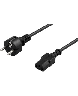DELTACO CEE 7/7->IEC 60320 10M KAAPELI Main Image
