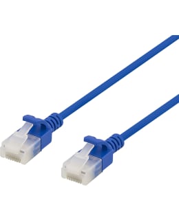 DELTACO SLIM U/UTP LSZH 50CM BLUE Main Image