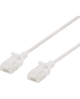 DELTACO SLIM U/UTP LSZH 50CM WHITE Main Image