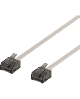 DELTACO CAT6A KAAPELI 1MM 15M HARMAA Main Image