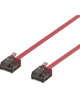 DELTACO CAT6A KAAPELI 1MM 2M PUNAINEN Main Image
