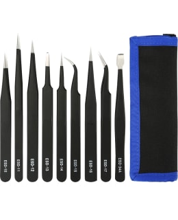 DELTACO VK-62 TWEEZER KIT 9 PIECES ESD B Main Image
