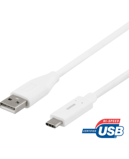DELTACO USBC-1010M USB-C USB-A-KAAPELI 1 Main Image