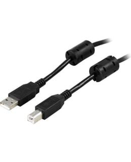 DELTACO USB-218FSX USB-A TO USB-B CABLE Main Image