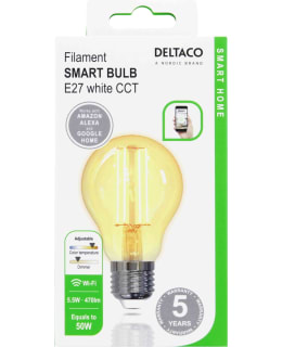 DELTACO SMART HOME SH-LFE27A60 ÄLYLAMPPU Main Image