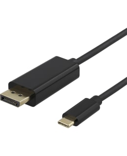 DELTACO USBC-DP100 USB-C DISPLAYPORT-KAA Main Image