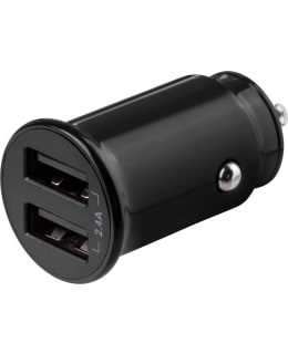 DELTACO USB-CAR124 KOMPAKTI USB-AUTOLATU Main Image