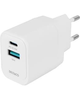 DELTACO 22,5W PD USB-A/C PIKALATURI Main Image