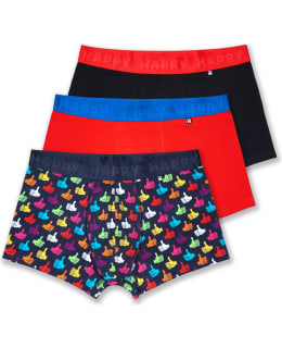 H BY HAPPY SOCKS P005204-S M.BOXERS 3-P Main Image