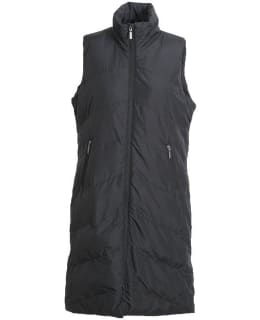 DOBSOM STOCKHOLM LONG VEST W 6177 BLK 38 Main Image