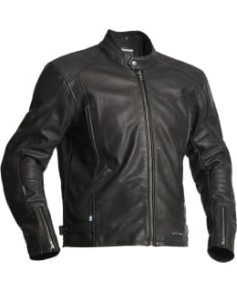 Halvarssons Celtic musta nahkatakki Main Image