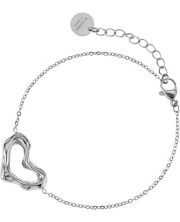 BY JOLIMA JB124SI OPEN HEART BRACELET Main Image